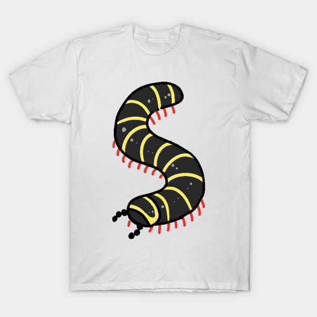 bumblebee millipede T-Shirt by otterguppy